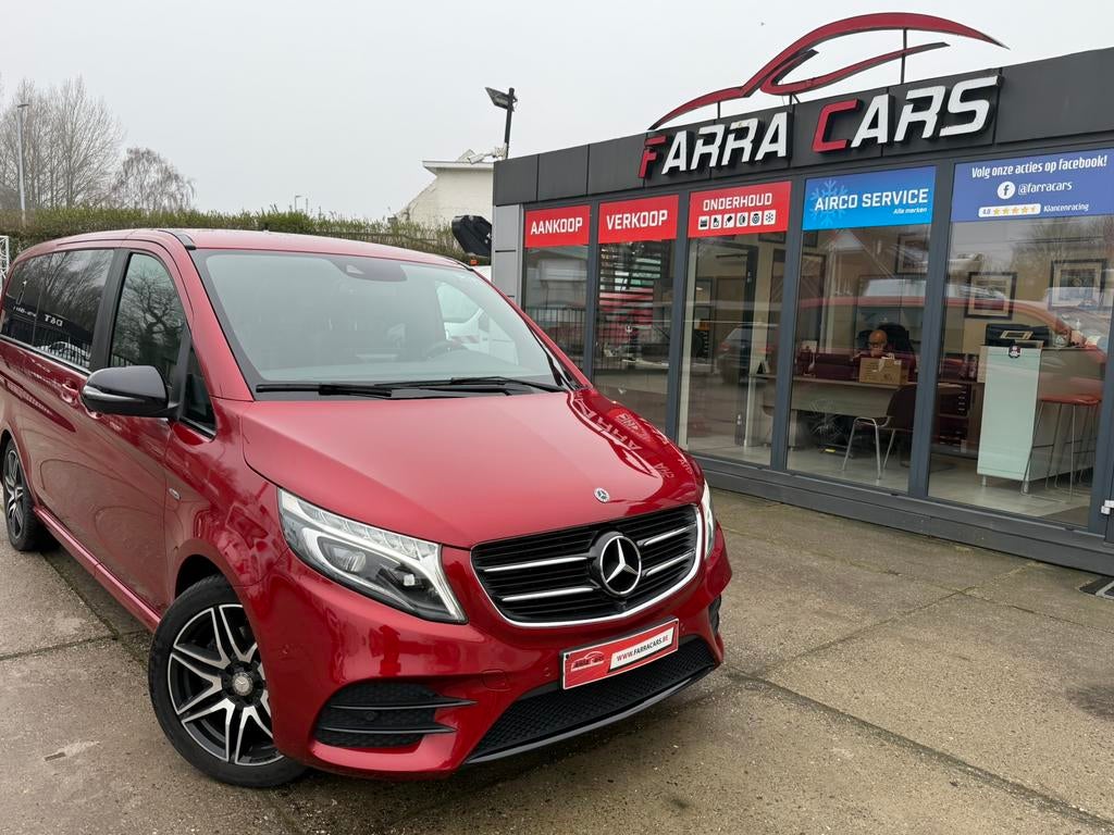 Mercedes v250 AMG line/L2/7zit/2018/77000km/pano dak, Auto's, Mercedes-Benz, Automaat, Parkeersensor, 7 zetels, Leder