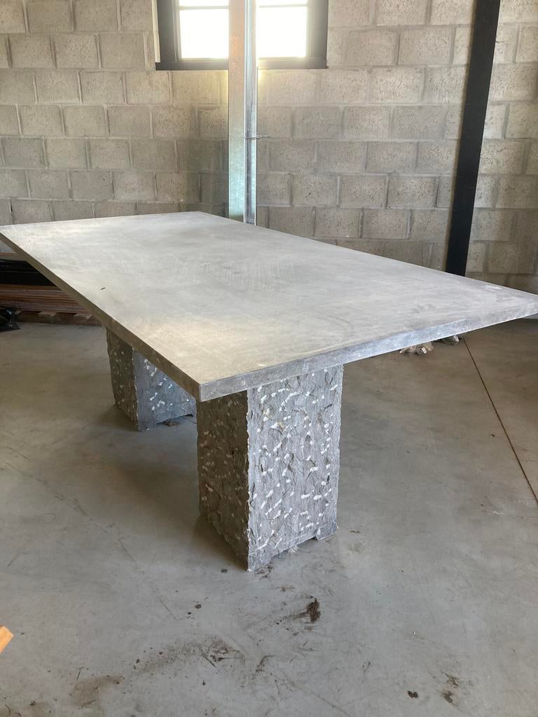 Natuursteen tafel, in goede staat!!!, Enlèvement, Utilisé