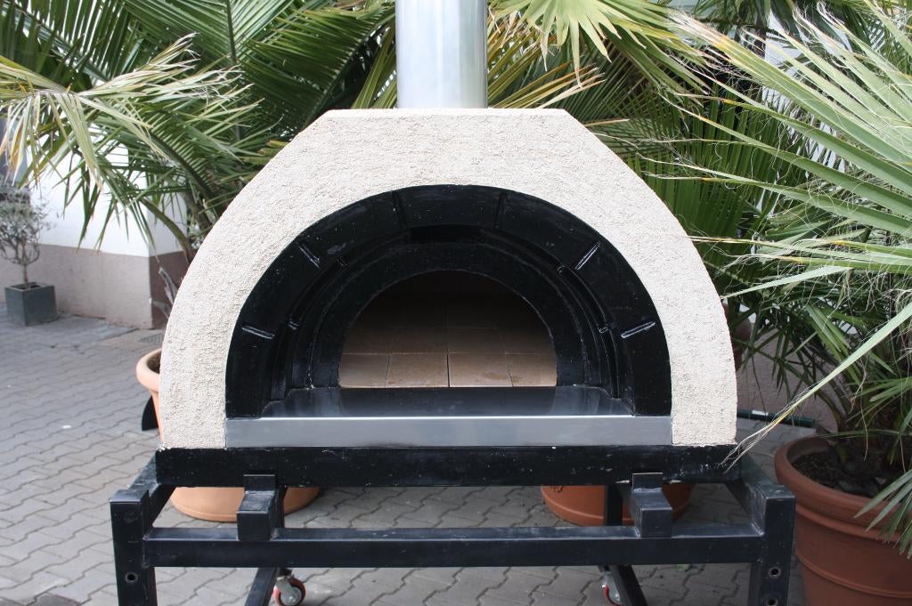 Amalfi Family Mediterranean pizza-oven, HOUTGESTOOKT, Tuin en Terras, Buitenkeukens, Ophalen, Houtskool, Nieuw, Vrijstaand