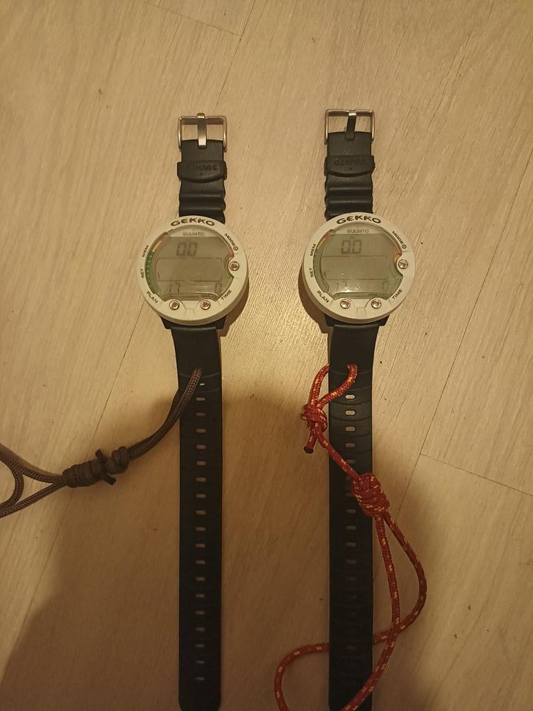 Twee duik computer Gekko, Watersport en Boten, Duiken, Ophalen of Verzenden, Zo goed als nieuw