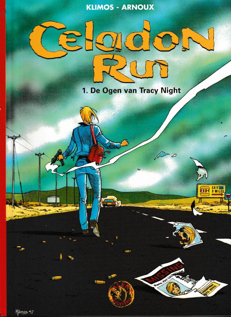 Vier strips - Celadon Run - volledige reeks., Verzenden