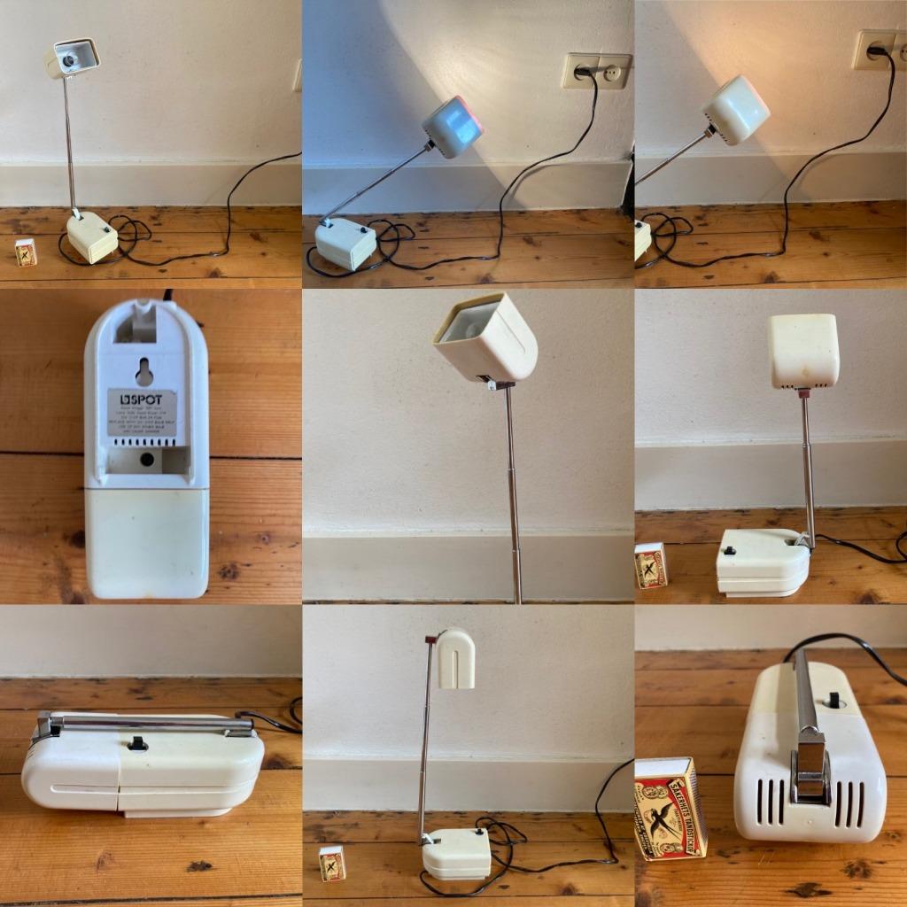 B-spot Eichhoff leeslampje Fagerhults space age op antenne, Ophalen of Verzenden, Gebruikt, Vintage seventies space age
