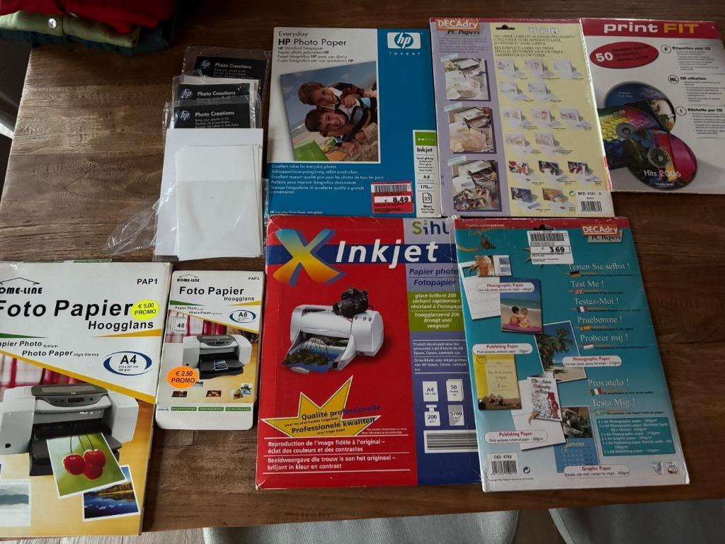 Pakket fotopapier, Ophalen of Verzenden, Nieuw