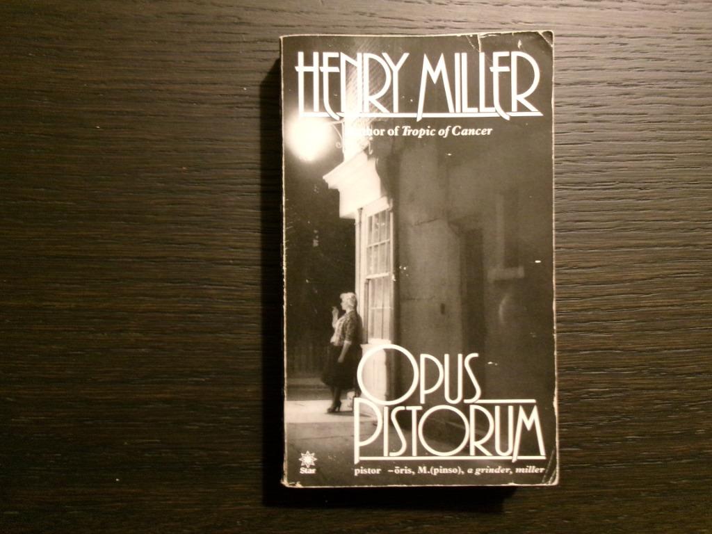 Opus Pistorum   -Henry Miller-, Ophalen of Verzenden