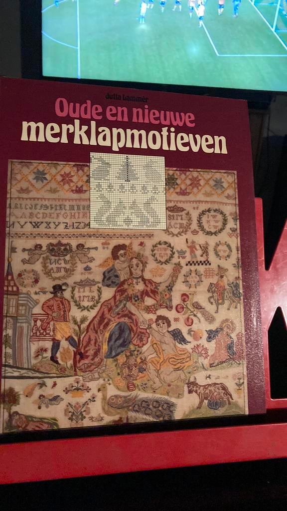 Oude en nieuwe merklapmotieven met patronen, Livres, Enlèvement ou Envoi, Comme neuf
