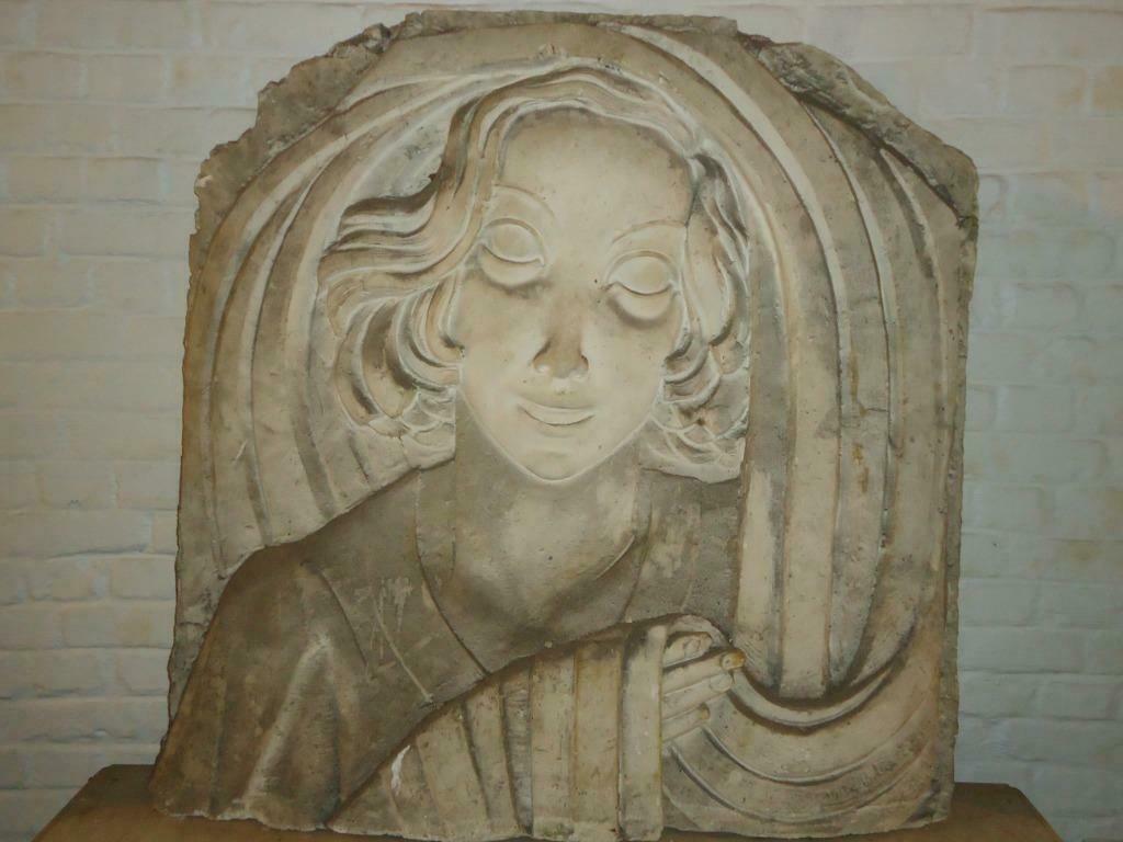 1934 BERNARD CALLIE grote ateliergips art deco muurreliëf PU, Antiek en Kunst, Kunst | Beelden en Houtsnijwerken, Ophalen