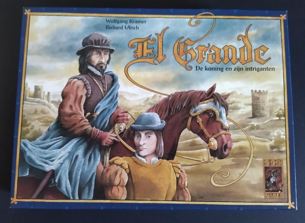 El Grande (oudere versie), Hobby en Vrije tijd, Ophalen of Verzenden, Zo goed als nieuw, 999 Games