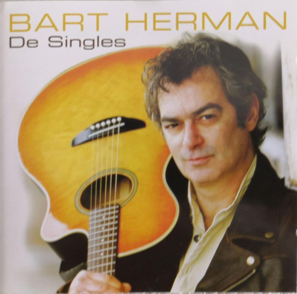 BART HERMAN - De singles (CD), Cd's en Dvd's, Cd's | Nederlandstalig, Ophalen of Verzenden, Zo goed als nieuw, Levenslied of Smartlap