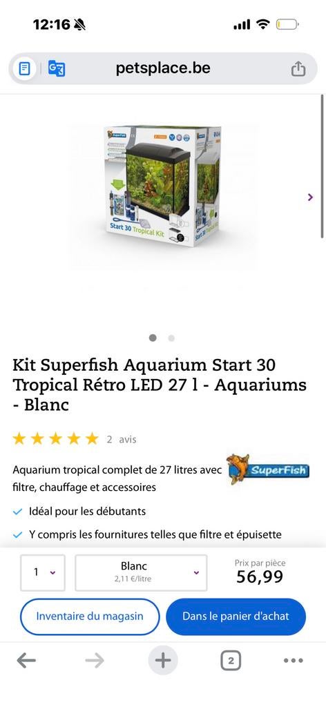 Aquarium lire annonce, Animaux & Accessoires, Poissons | Aquariums & Accessoires, Enlèvement, Pompe, Comme neuf