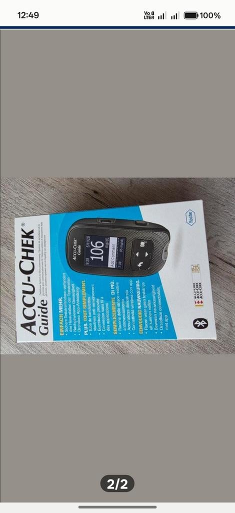 Startset glucose meter (diabetes etc), Ophalen