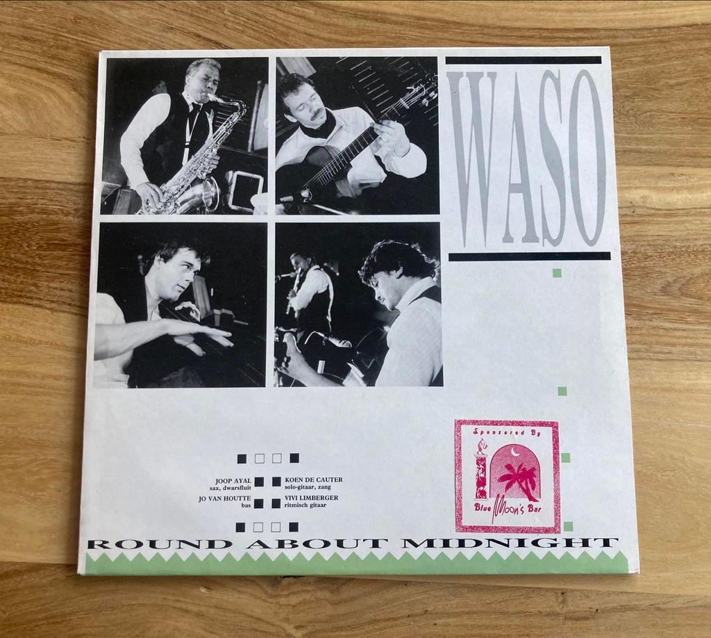 Waso - Round about midnight, Enlèvement ou Envoi, Comme neuf, 12 pouces, Jazz