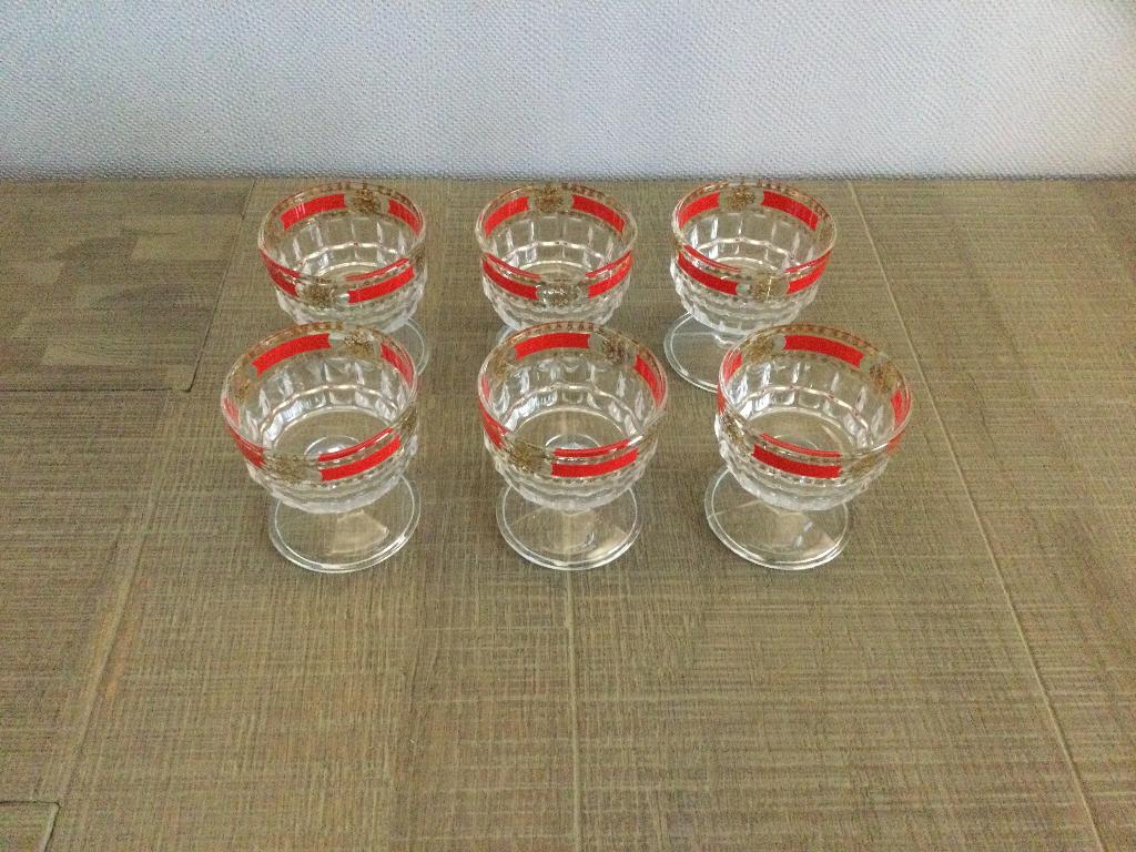 6 oude glaasjes, Antiek en Kunst, Ophalen of Verzenden