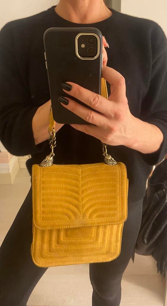 Sac à main Zara, Bijoux, Sacs & Beauté, Enlèvement, Comme neuf, Jaune