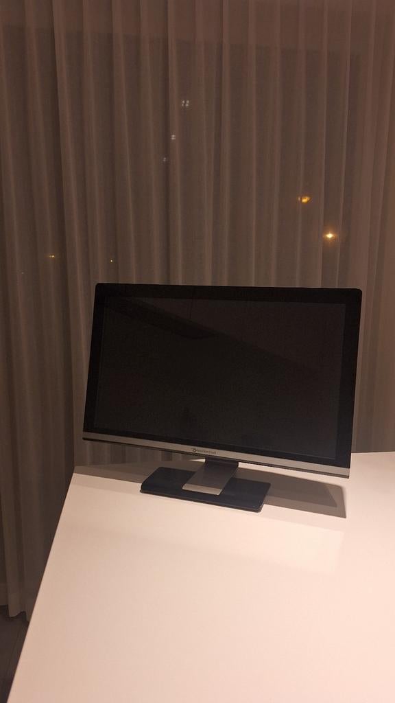 Monitor 24" packard bell lcd scherm, Computers en Software, Ophalen, Gebruikt, Kantelbaar, Overige typen