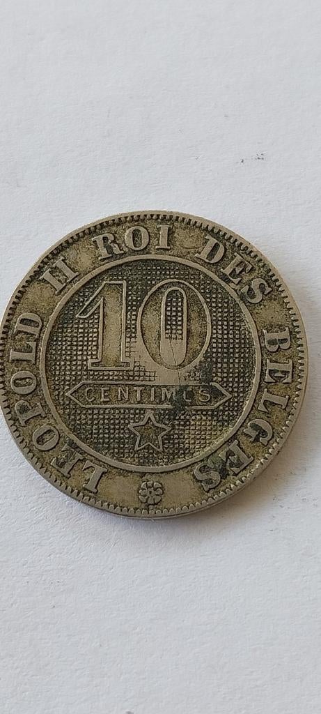 10 cent 1894 frans, Verzenden, Metaal, Losse munt