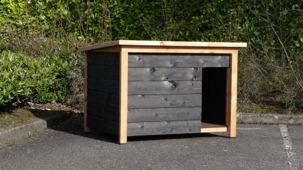 Niche en Douglas XXL niche bois douglas niche XXL abri chien, Verzenden, Nieuw, Hondenhok