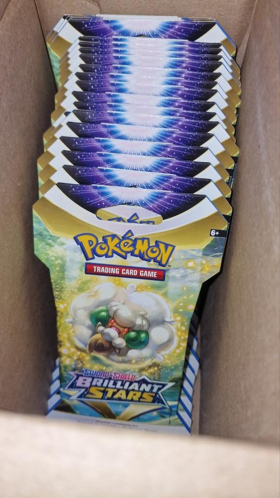 Brilliant Stars sleeved boosters (prijs per pack), Ophalen of Verzenden, Nieuw, Booster