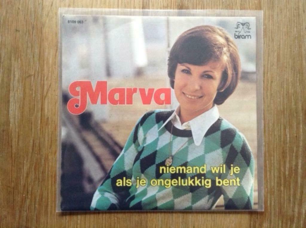 single marva, Ophalen of Verzenden, 7 inch, Nederlandstalig, Single