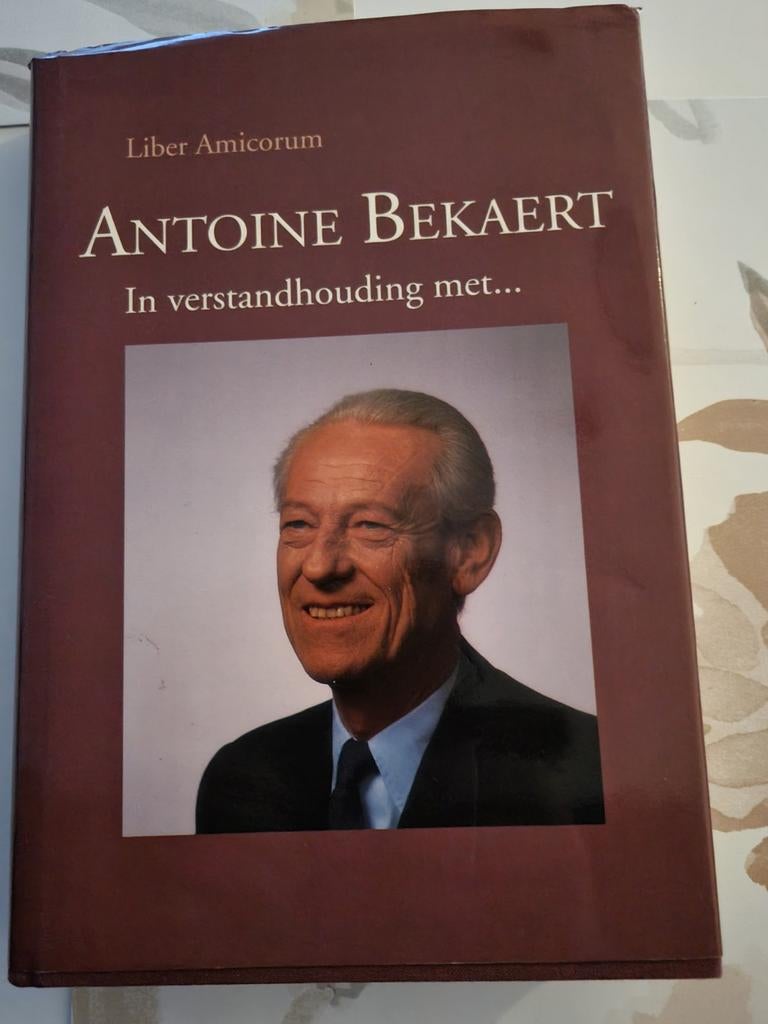 Boek Antoine Bekaert Zwevegem, Boeken, Ophalen of Verzenden