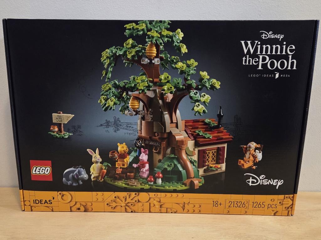 (GESEALD) Lego 21326 Winnie the Pooh, Ophalen of Verzenden, Nieuw, Complete set, Lego