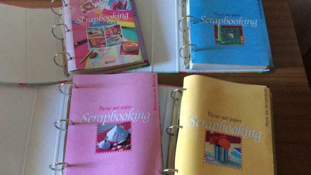 4 kaften scrapbooking, Ophalen of Verzenden
