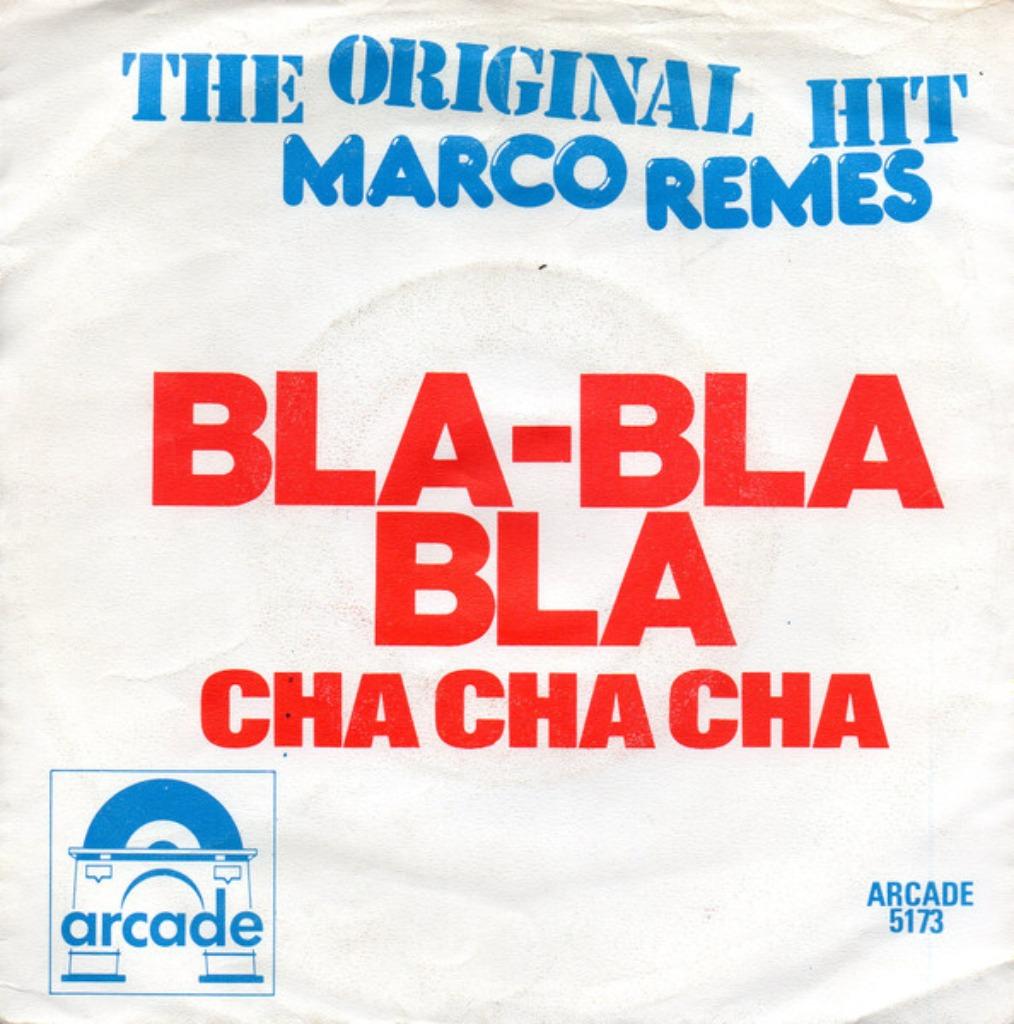 Marco Remes – Bla-Bla Bla Cha Cha Cha '7 '' Popcorn ", Cd's en Dvd's, Vinyl Singles, Latin en Salsa, Gebruikt, 7 inch, Single