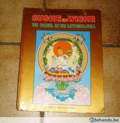Suske en Wiske - De Parel in de Lotusbloem-Willy Vandersteen, Boeken, Ophalen of Verzenden, Gelezen