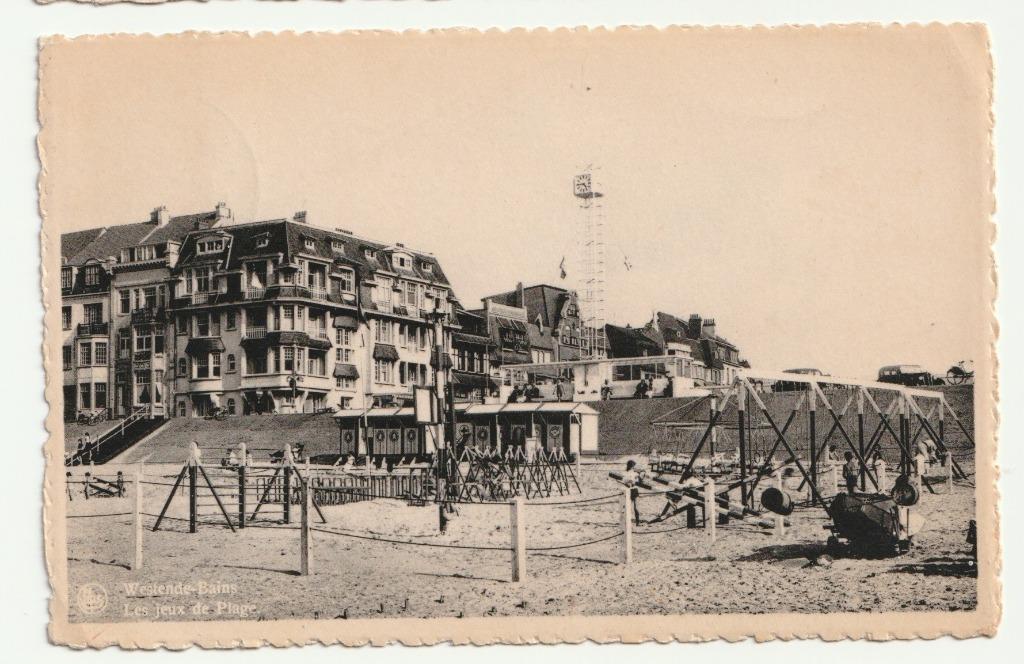 Westende Bains les jeux de plage, Verzamelen, Ophalen of Verzenden, Gelopen, West-Vlaanderen
