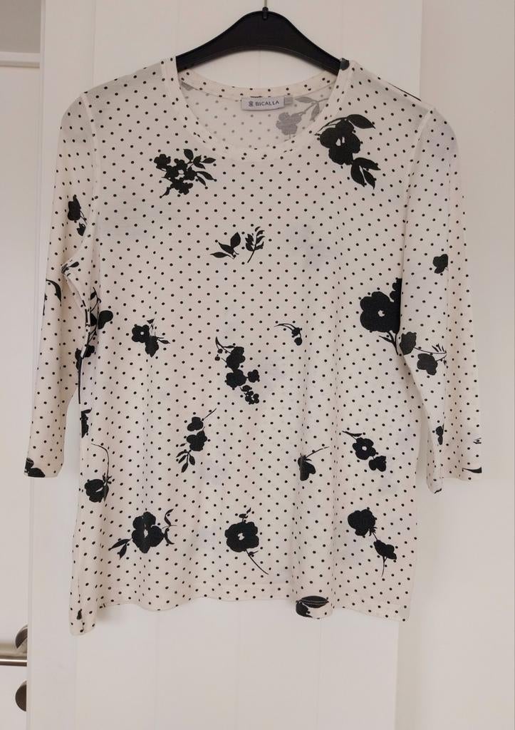 T-shirt met driekwart mouwen van Bicalla  - maat L, Bicalla, Ophalen of Verzenden, Zo goed als nieuw, Maat 42/44 (L)