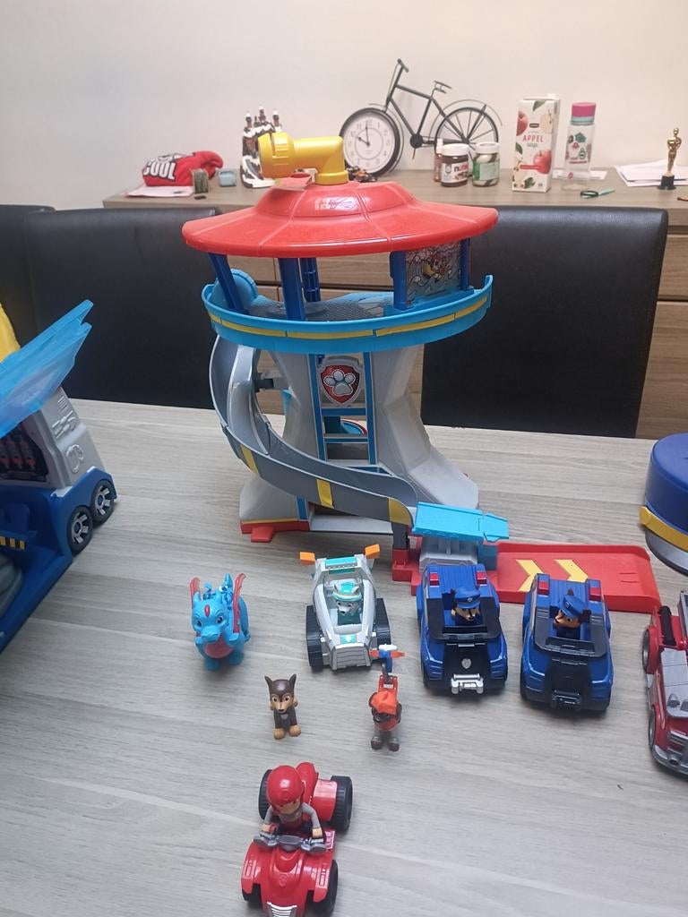 Paw patrol, Ophalen