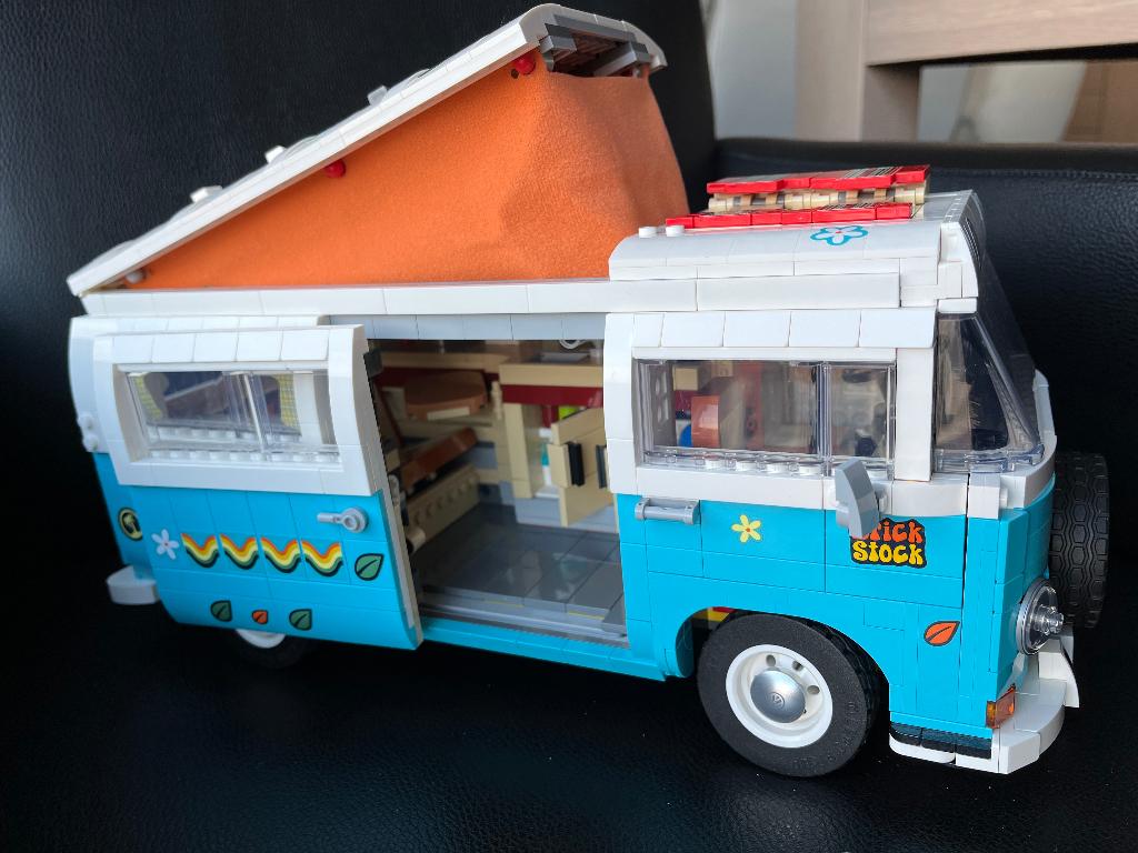 Lego 10279, VW T2 Kampeerbus Camper, Ophalen of Verzenden, Zo goed als nieuw, Complete set, Lego