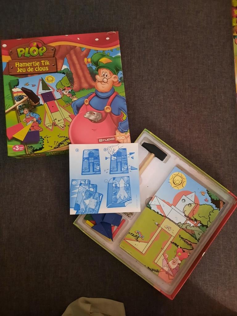 Plop hamertje tik studio 100, Hobby en Vrije tijd, Een of twee spelers, Ophalen, Gebruikt