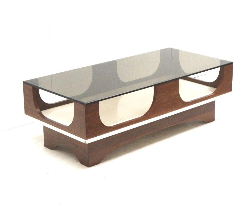 Space age vintage design salontafel jaren '60 '70 retro, Envoi