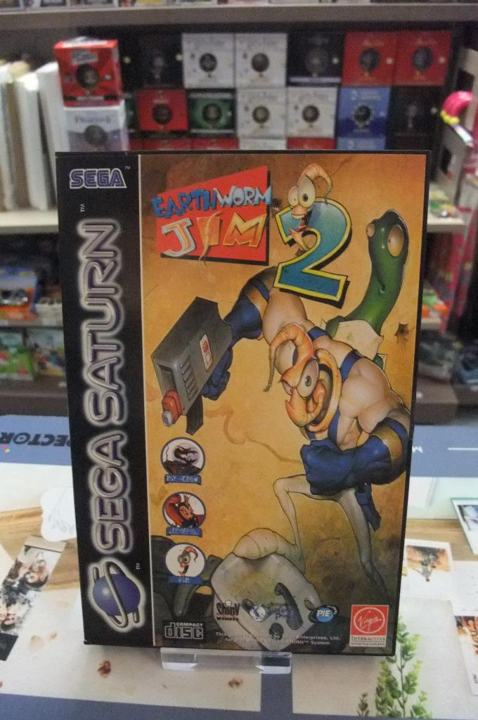 earthworm jim 2 saturn, Consoles de jeu & Jeux vidéo, Jeux | Sega, Enlèvement ou Envoi, Saturn ou Dreamcast, Sega, Utilisé