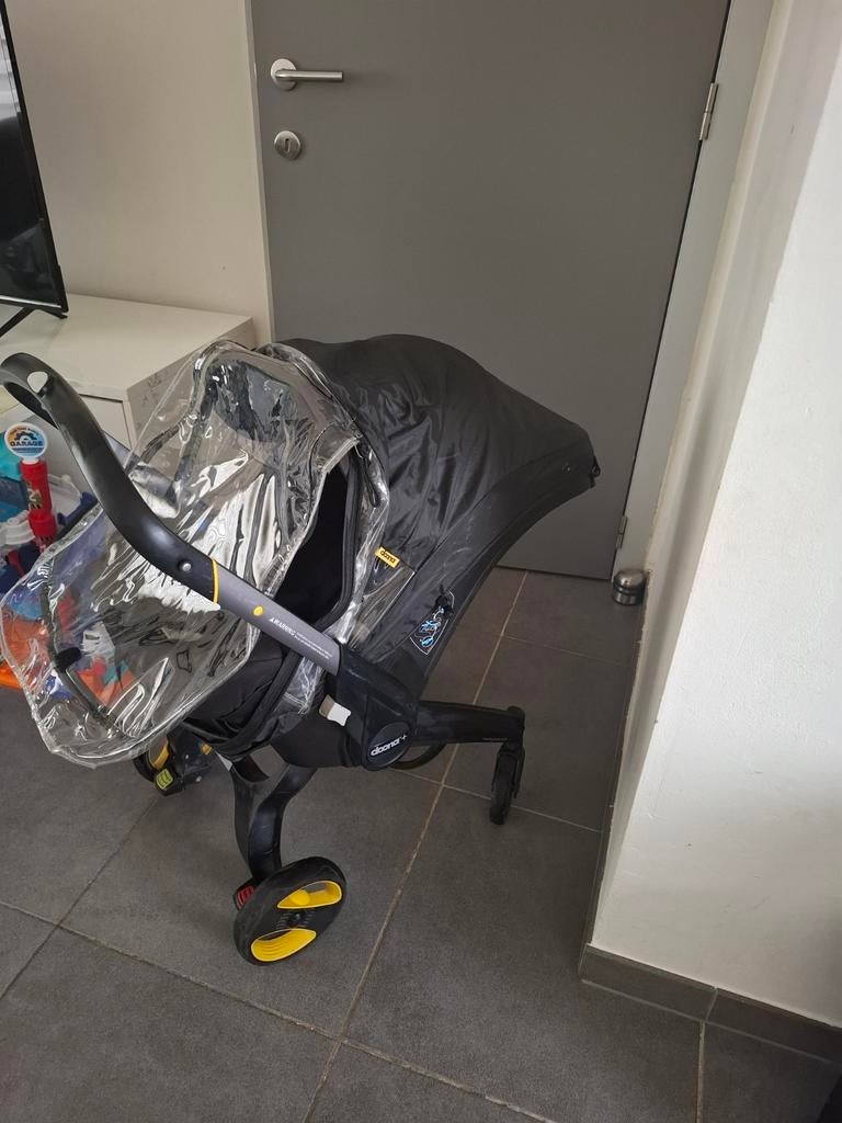 Buggy + maxicosi twee ineen, Ophalen