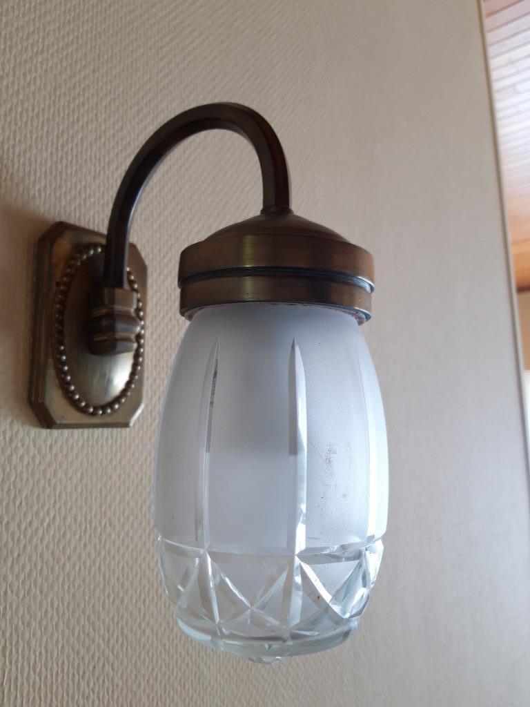 ART DECO Muurlamp, Ophalen