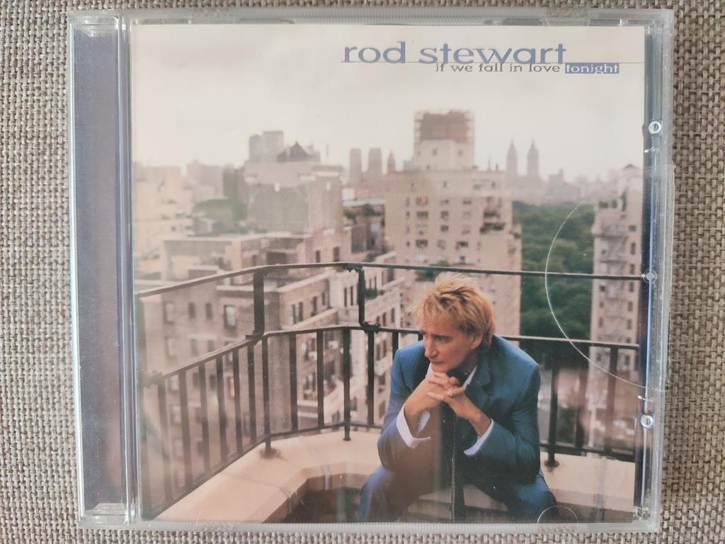 CD : ROD STEWART - IF WE FALL IN LOVE TONIGHT, Ophalen of Verzenden, Zo goed als nieuw
