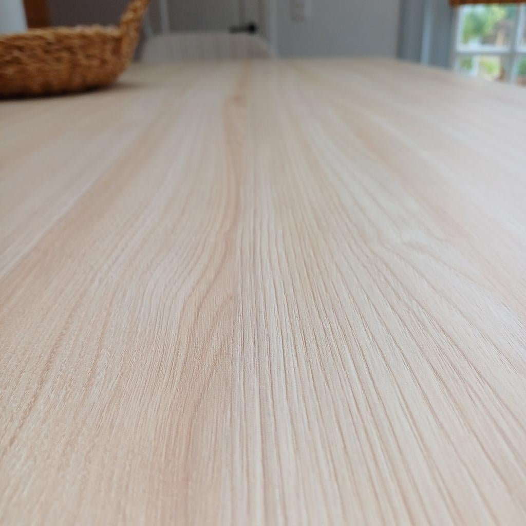 Juntoo,tafelblad lichte eik rechthoek 160x90cm, Maison & Meubles, Tables | Tables à manger, Comme neuf, Enlèvement