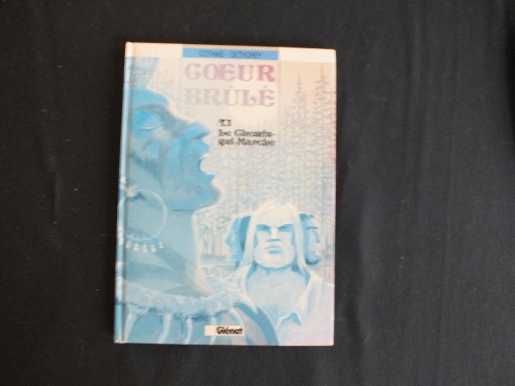 COEUR BRULE (1 ALBUM EO).     EDITIONS GLENAT, Livres, BD, Comme neuf, Série complète ou Série, Enlèvement ou Envoi