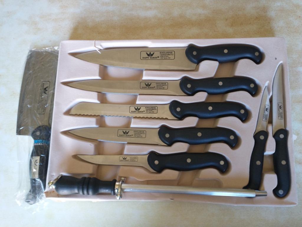 Messenset, Ophalen, Nieuw, Inox of Chroom