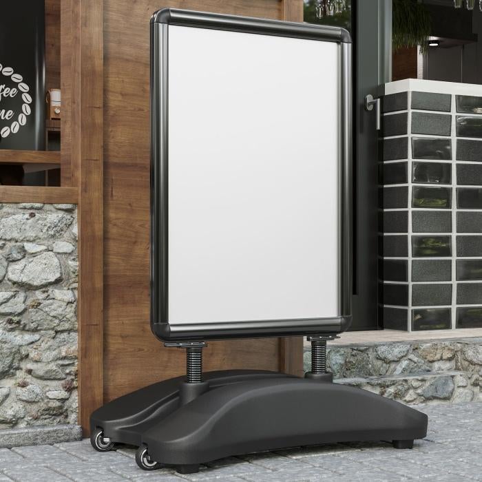 Stop trottoir / Chevalet de trottoir A0 84,1 × 118,9 cm ext, Articles professionnels, Enlèvement ou Envoi, Utilisé, Mobilier