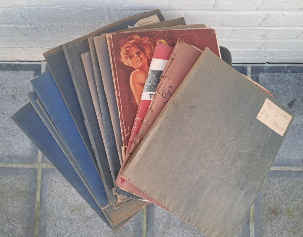 13 livres anciens partitions musicales années 1920 - 1930, Enlèvement ou Envoi, Utilisé