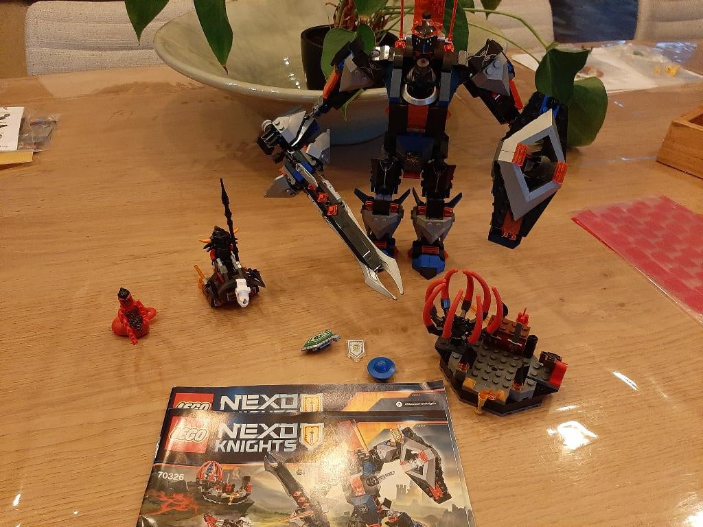 Ensemble Lego Nexo Knights 70326 Black Knight Mech, Enlèvement ou Envoi, Comme neuf, Ensemble complet, Lego
