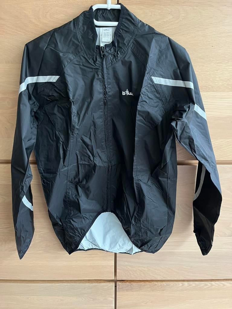 Veste de pluie cycliste OXYLANE B'TWIN, Vélos & Vélomoteurs, S, Vêtements d'extérieur, Enlèvement ou Envoi, Comme neuf