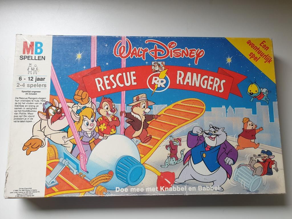 RESCUE RANGERS Walt Disney MB vintage Volledig, Ophalen of Verzenden, Gebruikt, MB
