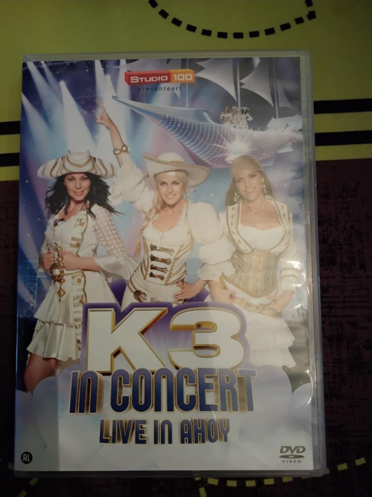 K3 dvd in concert, Alle leeftijden, Ophalen of Verzenden, Zo goed als nieuw