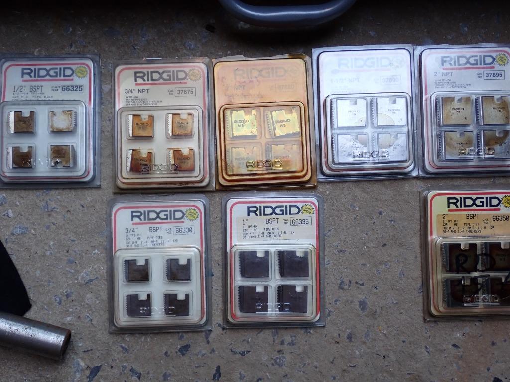 ridgid draadtappen onderdelen, Ophalen, Nieuw