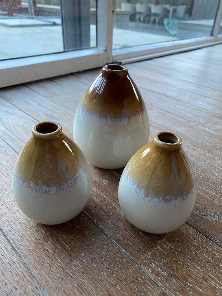 Decoratie kleine vaasjes, Ophalen of Verzenden, Zo goed als nieuw