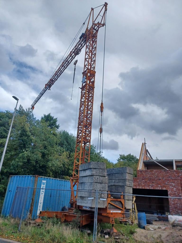 Bouwkraan Acromet T25A, Enlèvement