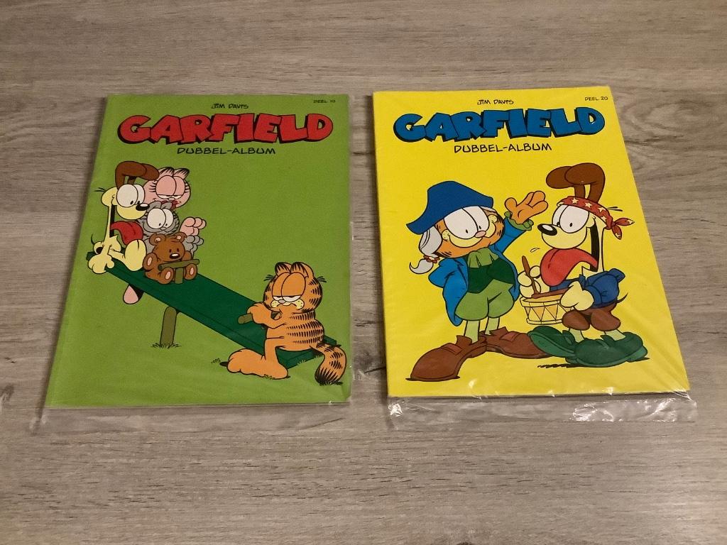 Bandes doubles Garfield variées, Livres, Plusieurs BD, Enlèvement ou Envoi, Comme neuf, Jim Davis